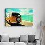 Wallity Pintura Decorativa de Vidrio Templado 46 x 72 cm